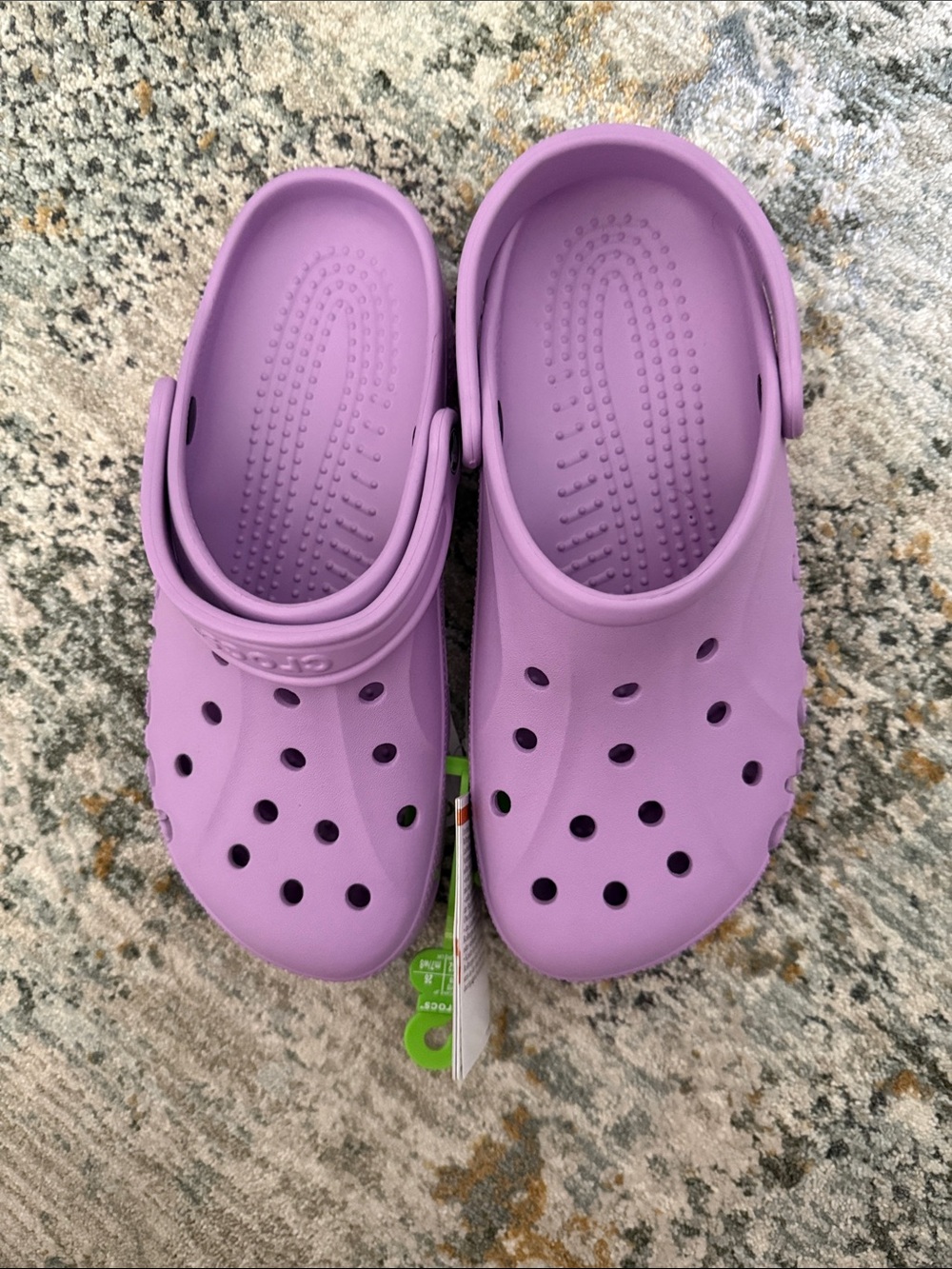 CROCS Kids Lavender Purple Classic Clog Sandals